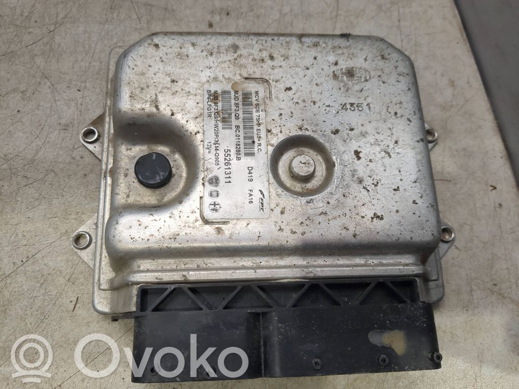 Peugeot Bipper Engine control unit/module 