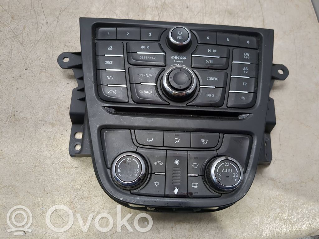 Opel Mokka Climate control unit 