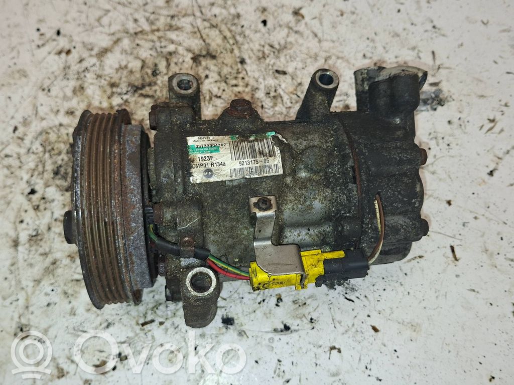 Kompresor / Sprężarka klimatyzacji A/C   9213175,03733904362,1923F,RHF01R134