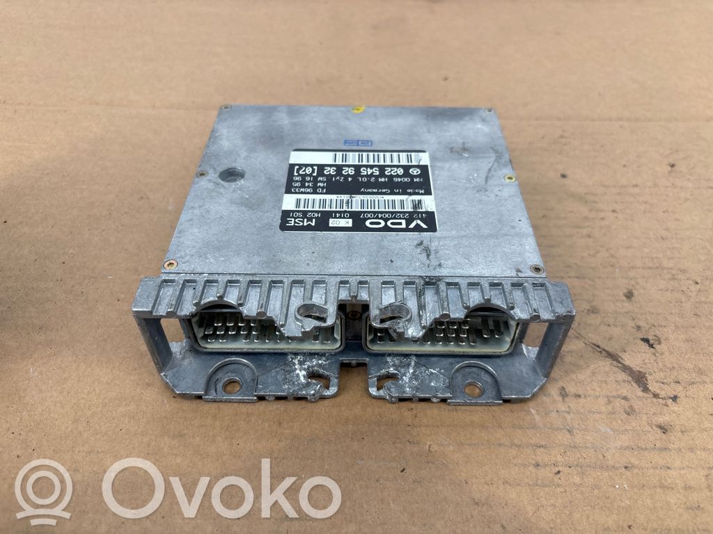 Mercedes-Benz B W246 W242 Engine control unit/module 