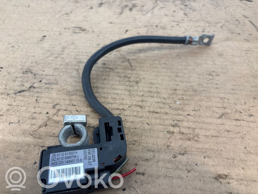 BMW X5 E70 Negative earth cable (battery) 