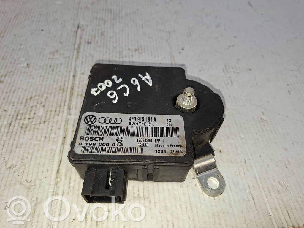 Audi A6 S6 C6 4F Power management control unit 