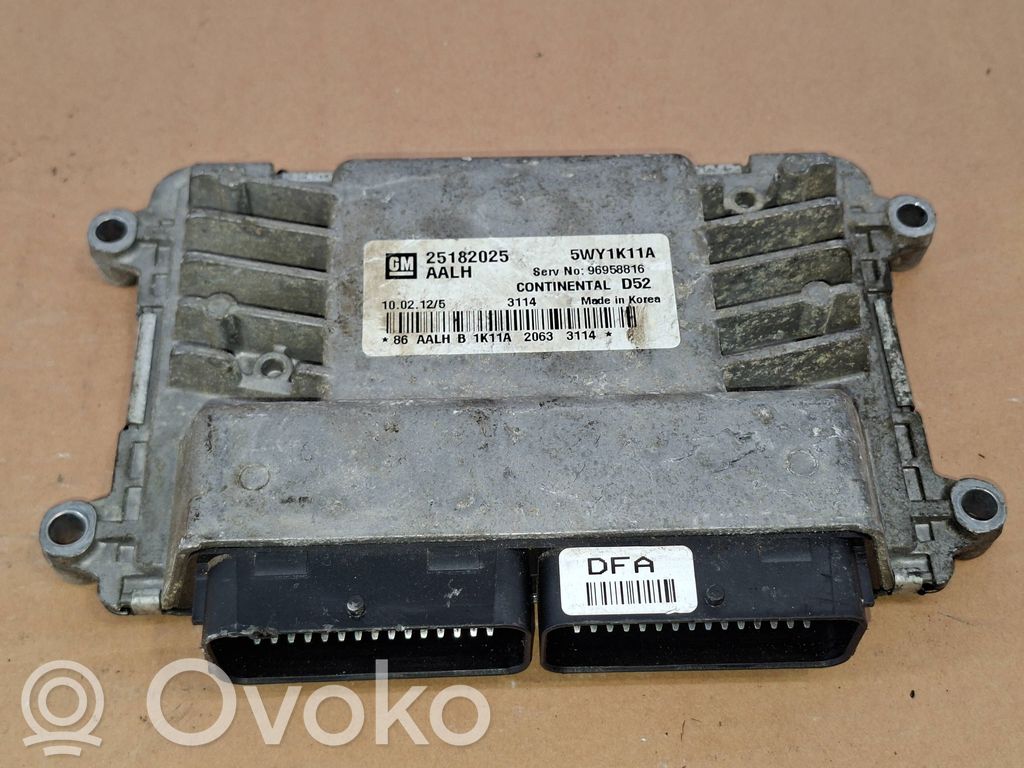 Chevrolet Spark Engine control unit/module 