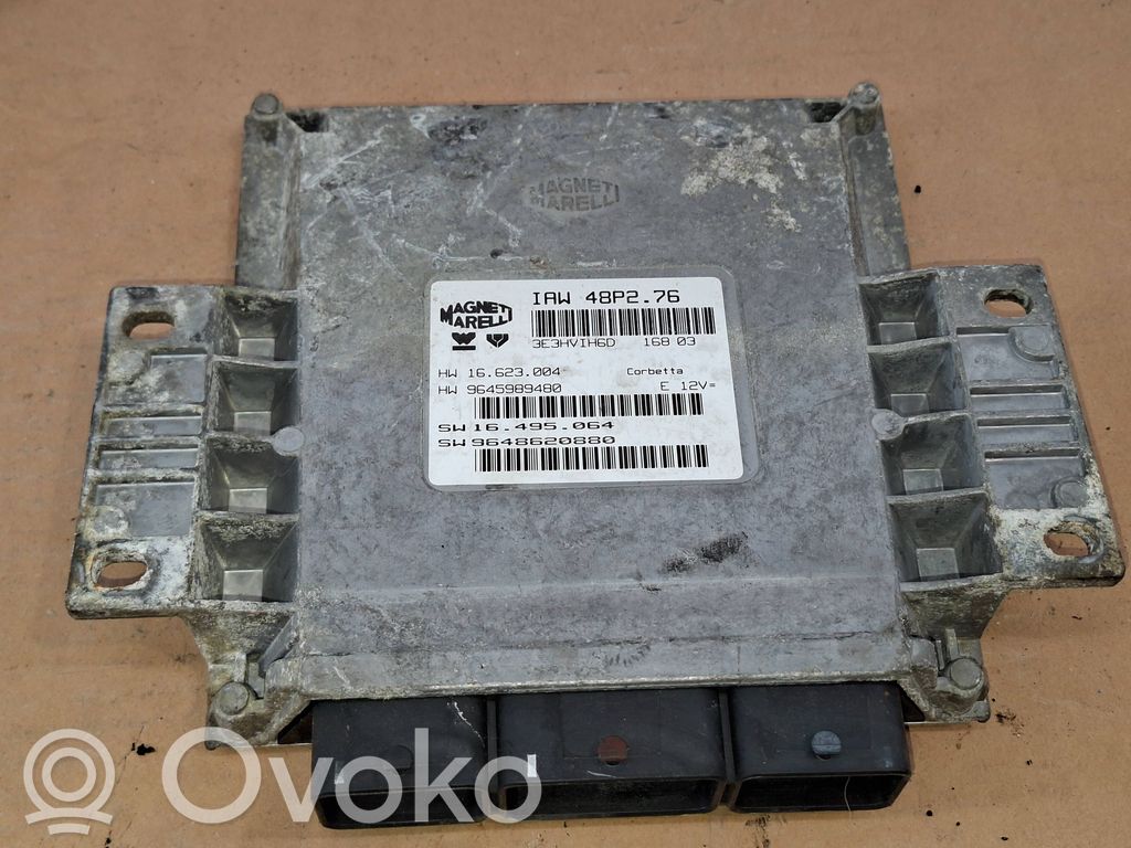 Peugeot 206 Engine control unit/module 