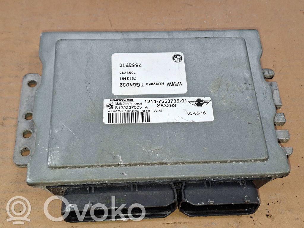 Mini One - Cooper R50 - 53 Engine control unit/module 
