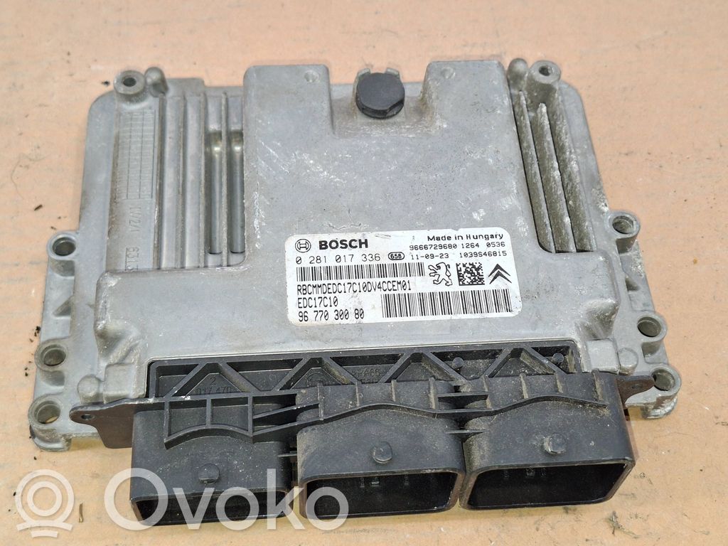 Citroen DS3 Motorsteuergerät/-modul 