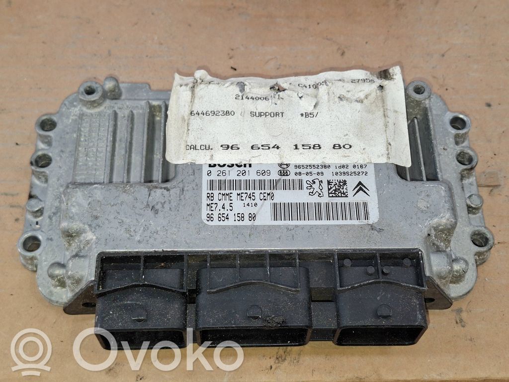 Citroen C4 I Picasso Variklio valdymo blokas 
