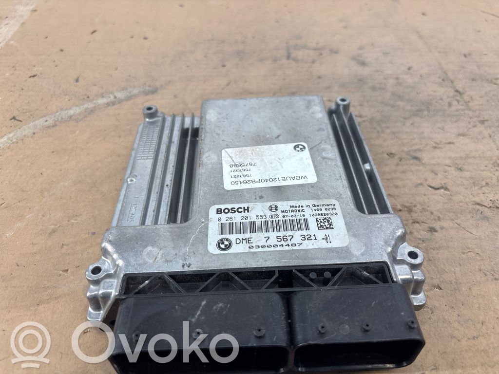 BMW 1 E81 E87 Unidad de control/módulo del motor 