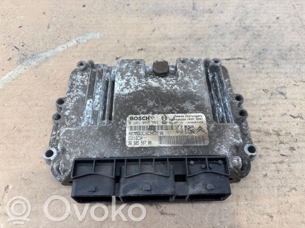 Citroen C3 Unitate/modul de control motor 