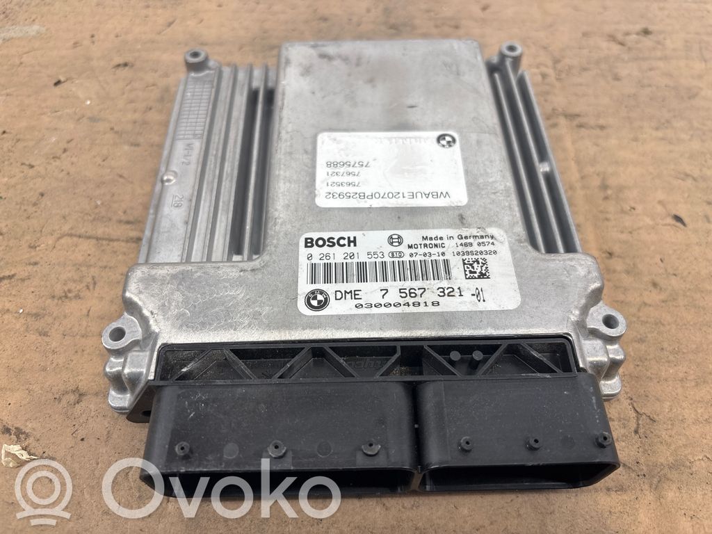 Unidad de control/módulo del motor   0261201553,030004818,7567321