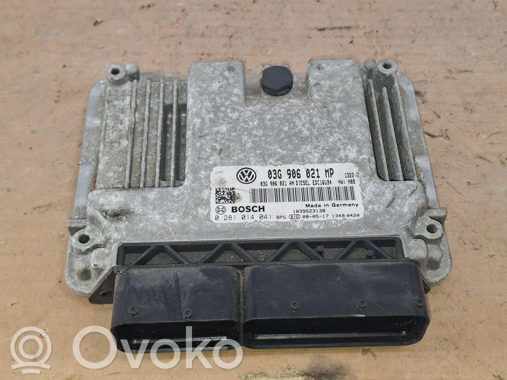 Volkswagen PASSAT B6 Sterownik / Moduł ECU 