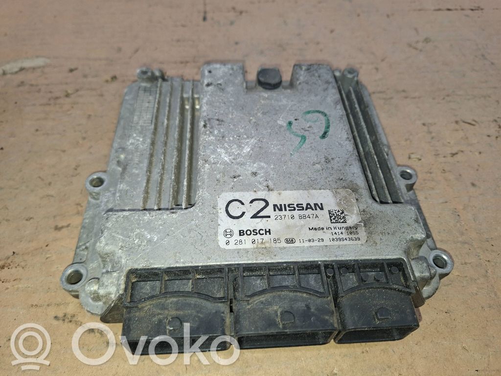 Nissan Qashqai Engine control unit/module 