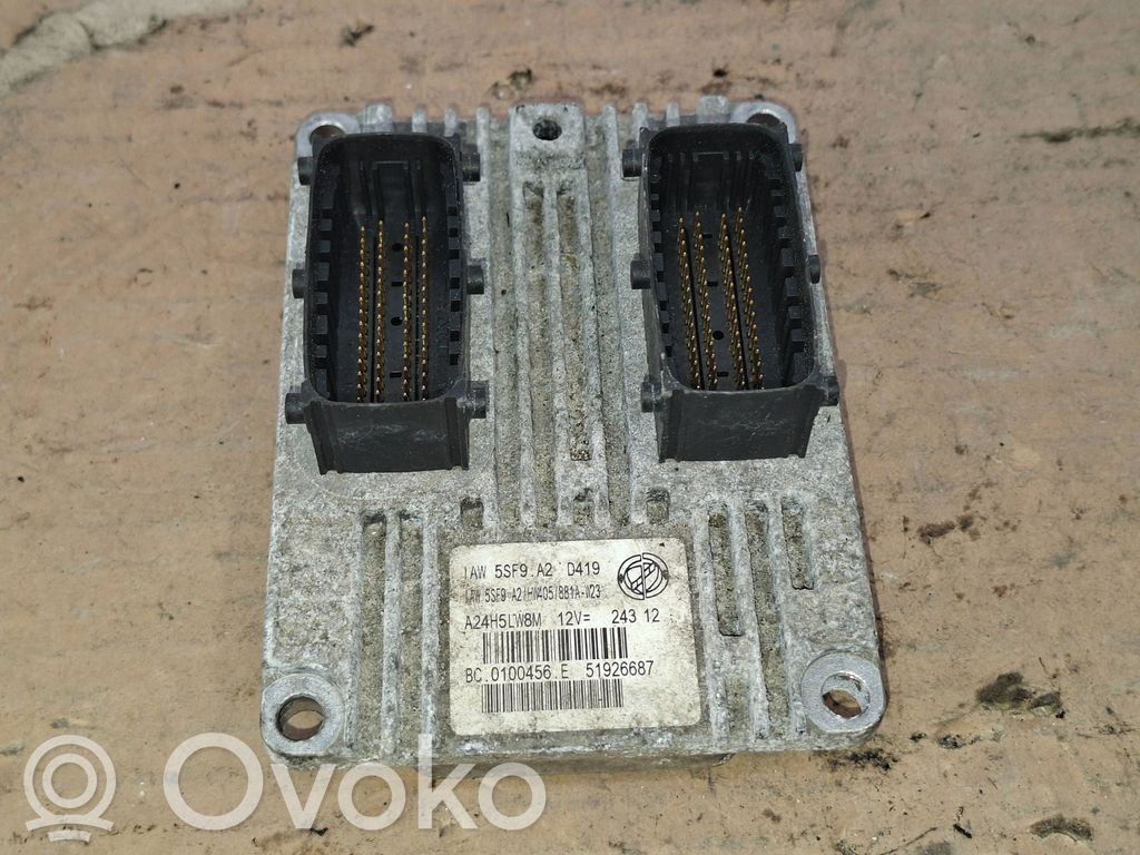 Fiat Punto (199) Engine control unit/module 