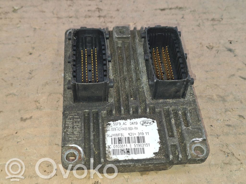 Ford Ka Unidad de control/módulo ECU del motor 