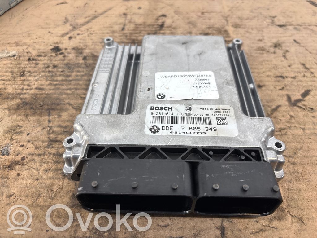 BMW 3 E90 E91 Unidad de control/módulo del motor 