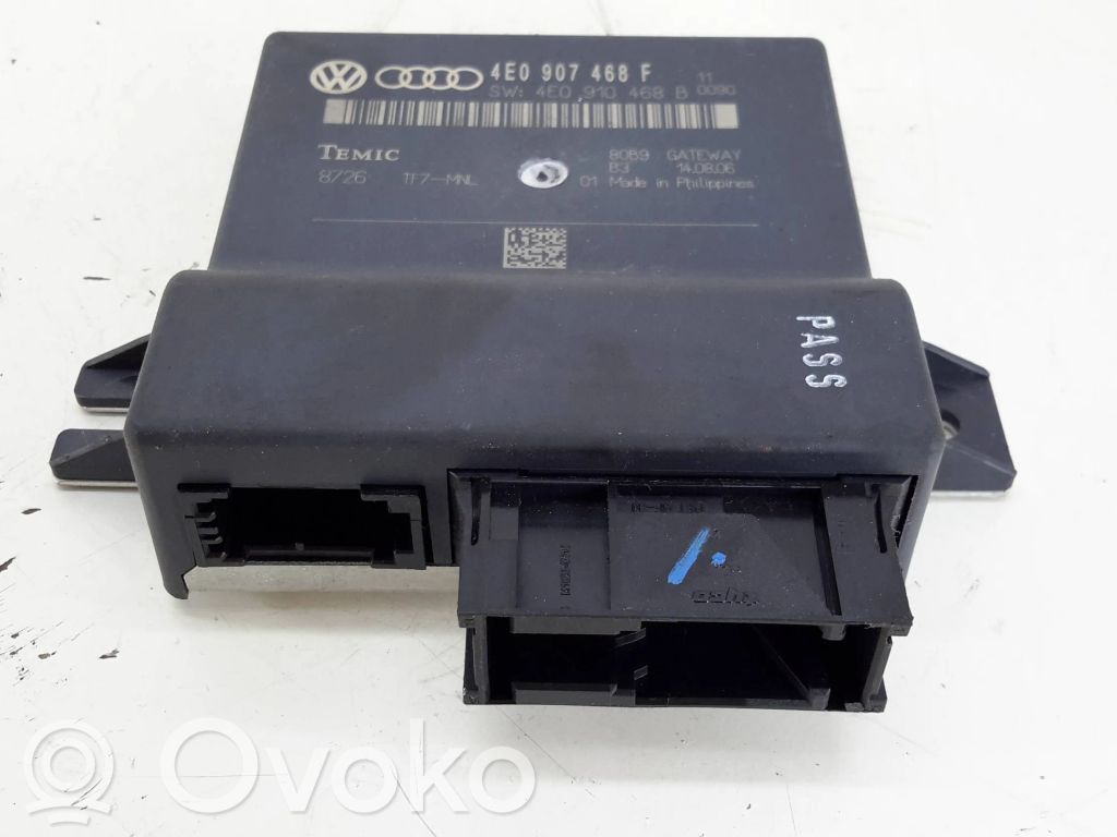 Audi A8 S8 D3 4E Alte unități/module de control 