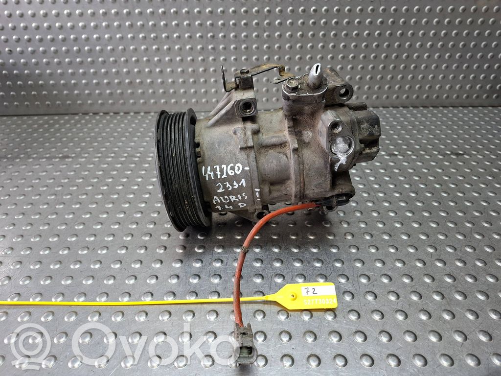 Toyota Auris 150 Kompresor / Sprężarka klimatyzacji A/C 