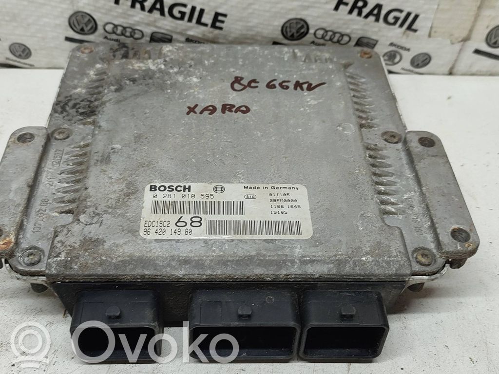 Citroen Xsara Picasso Engine control unit/module 