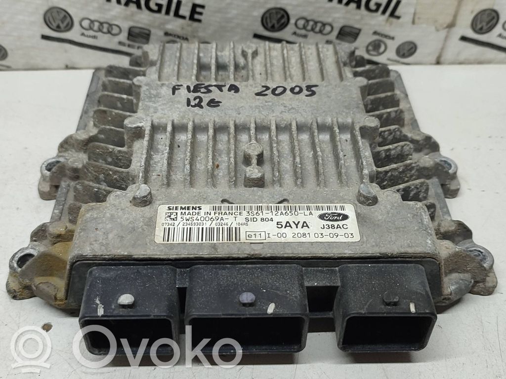 Engine control unit/module   3S6112A650LA,5AYA,5WS40069AT