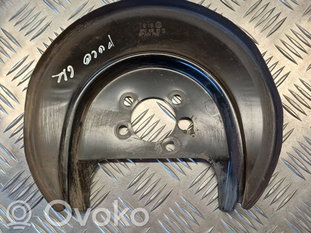 Volkswagen Polo V 6R Osłona tylnej tarczy hamulcowej 