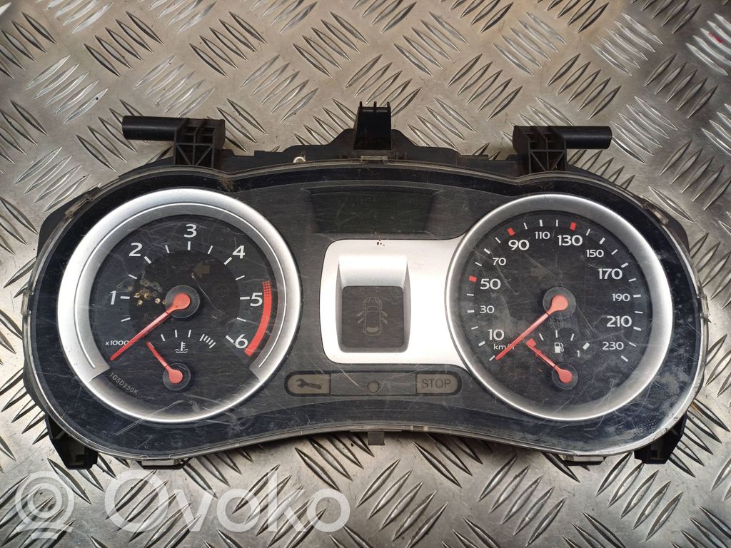 Renault Clio III Speedometer (instrument cluster) 
