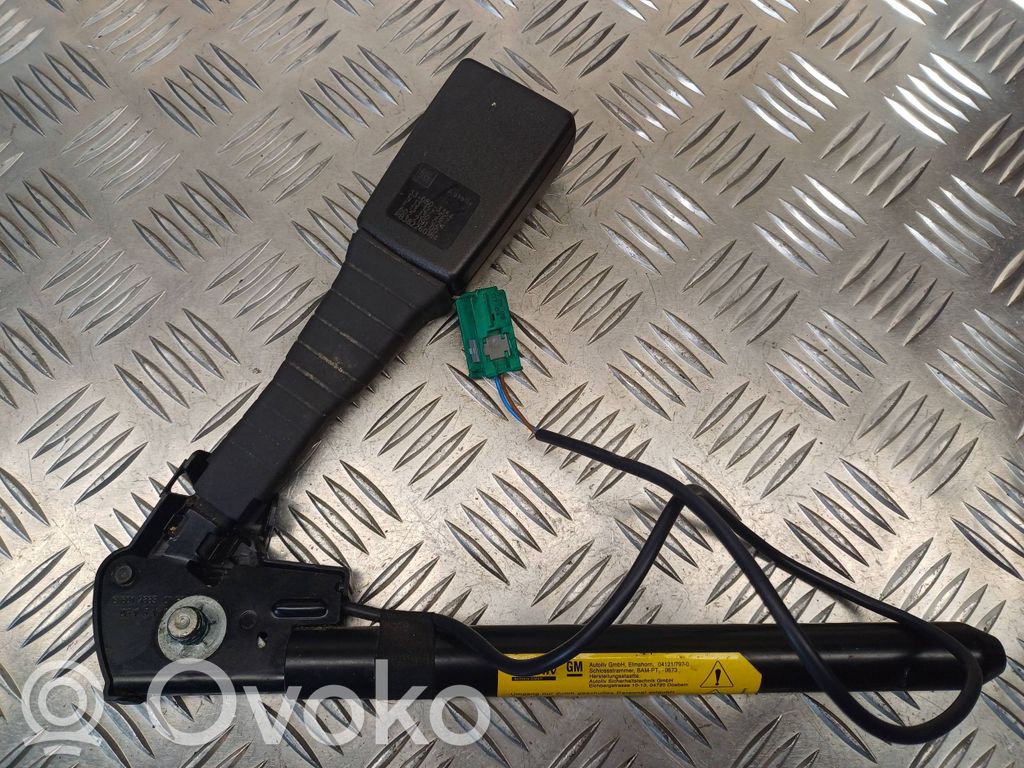 Opel Astra H Hebilla del cinturón delantero 