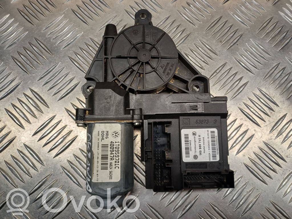 Skoda Octavia Mk2 (1Z) Silnik regulatora szyby drzwi przednich 