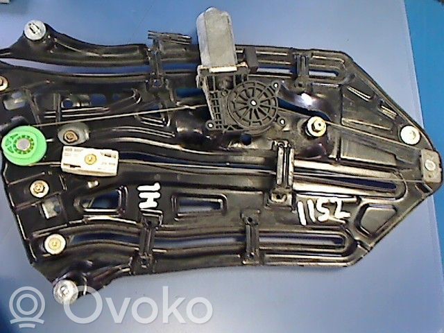 BMW 3 E46 Meccanismo di sollevamento del finestrino anteriore senza motorino 