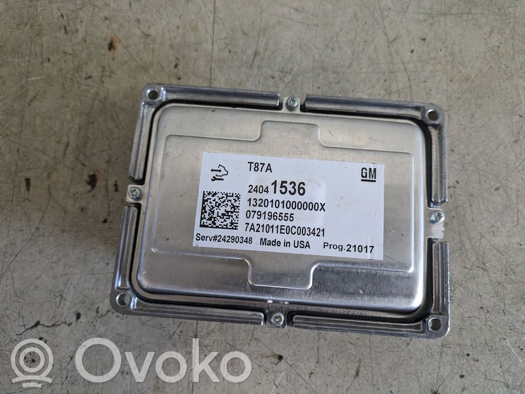 Opel Astra K Gearbox control unit/module 