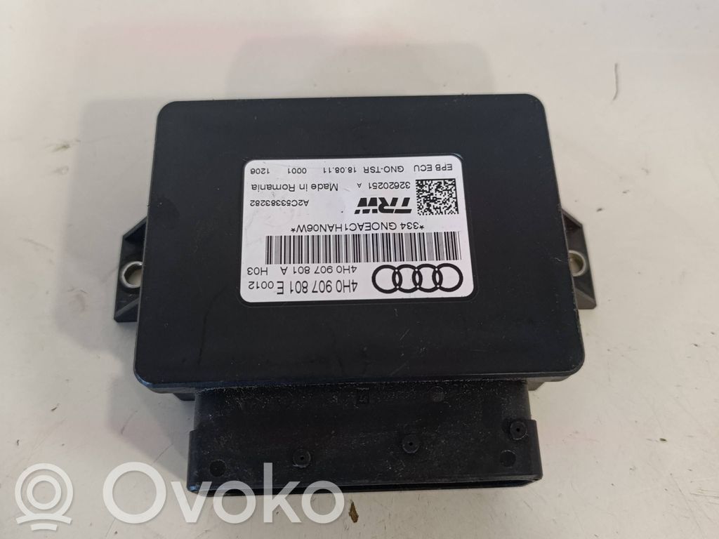 Hand brake control module   4H0907801E,4H0907801A,A2C53383282