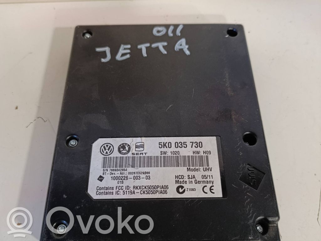 Volkswagen Jetta VI Unidad de control/módulo de bluetooth 
