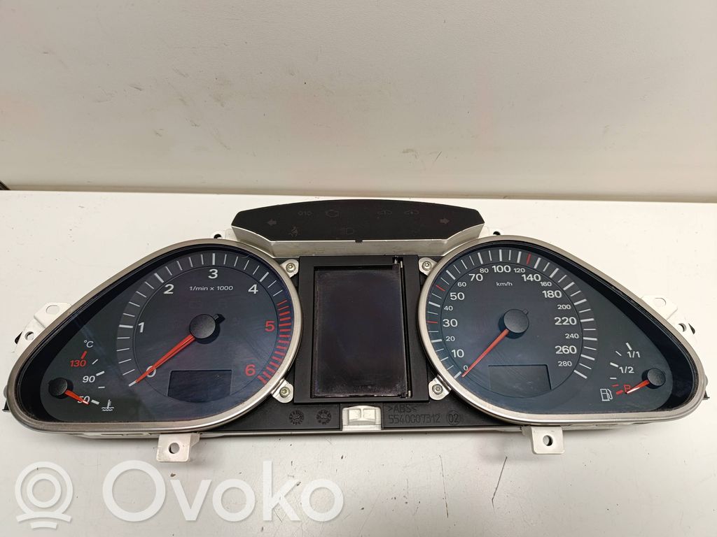 Audi A6 S6 C6 4F Licznik / Prędkościomierz 