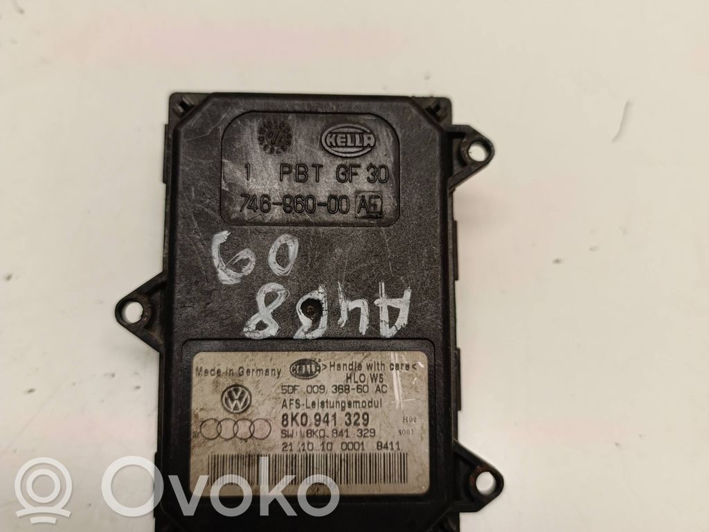 Audi A4 S4 B8 8K Moduł poziomowanie świateł Xenon 