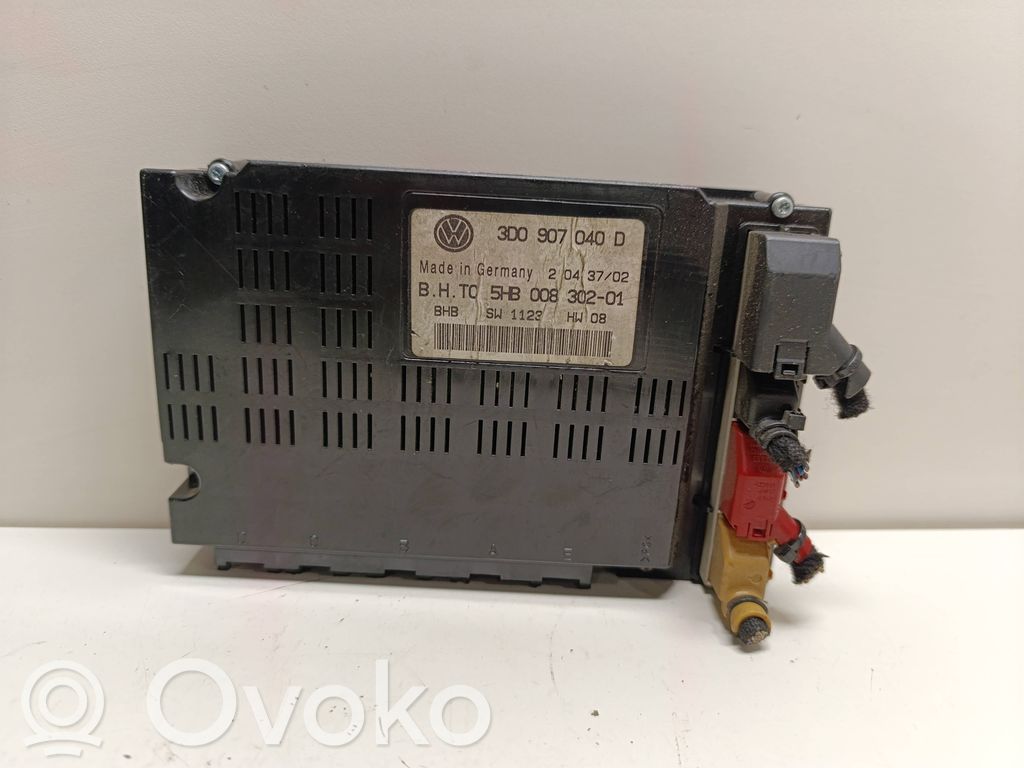 Mukavuusmoduuli   3D0907040D,2043702,5HB00830201