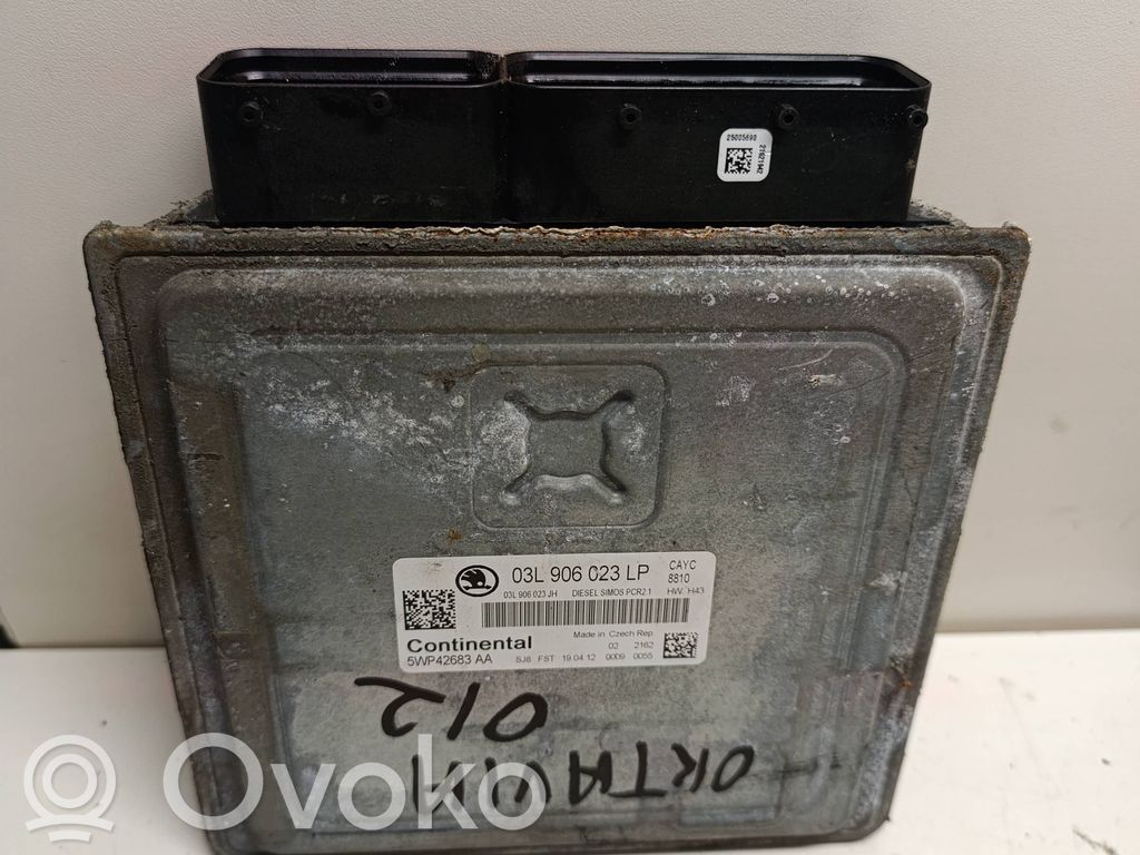 Engine control unit/module   03L906023LP,5WP42683AA,03L906023JH