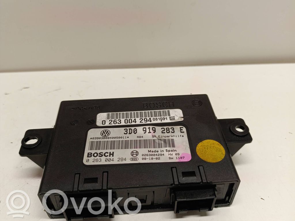 Volkswagen Phaeton Parking PDC control unit/module 