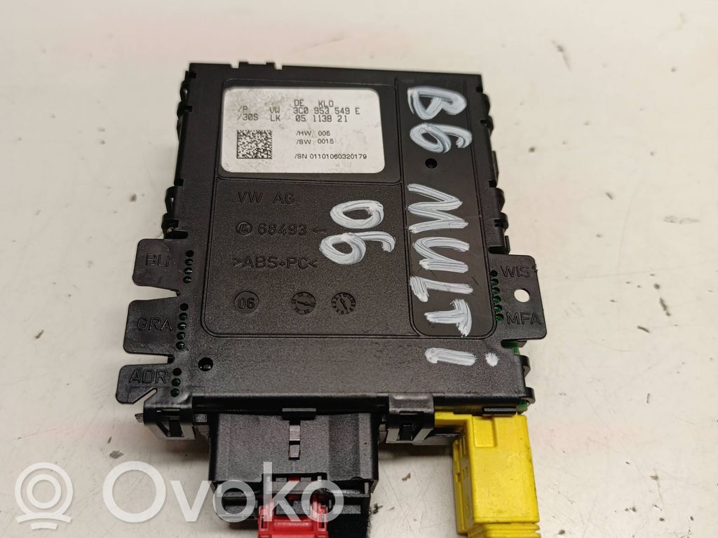 Sensor de ángulo de dirección   3C0953549E,05113821,01101060320179