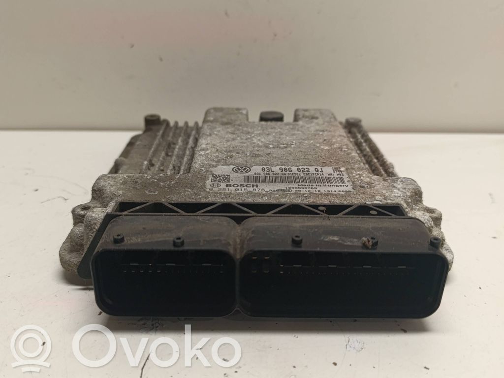 Skoda Superb B6 (3T) Engine control unit/module 