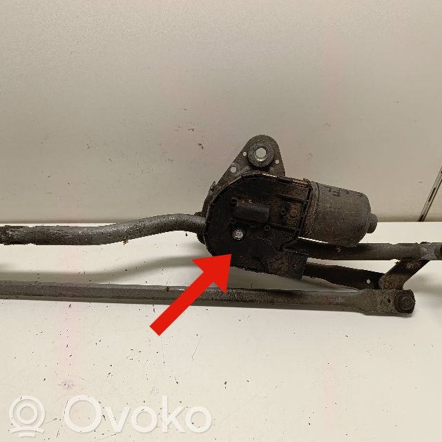 Audi A6 S6 C7 4G Wischergestänge Wischermotor vorne 