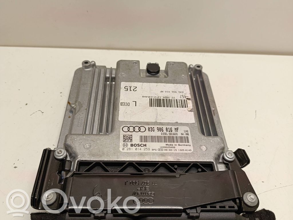 Engine control unit/module   03G906016MF,1039S25099,0281014259