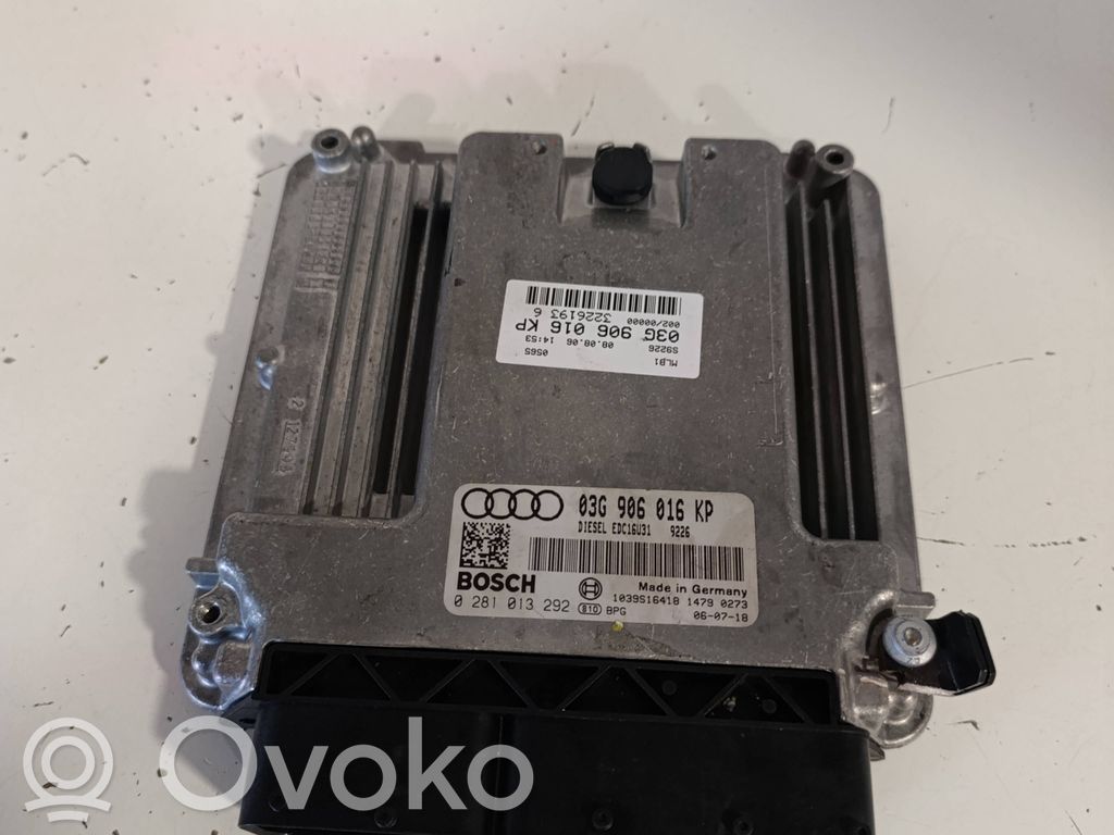Audi A4 S4 B7 8E 8H Unitate/modul de control motor 