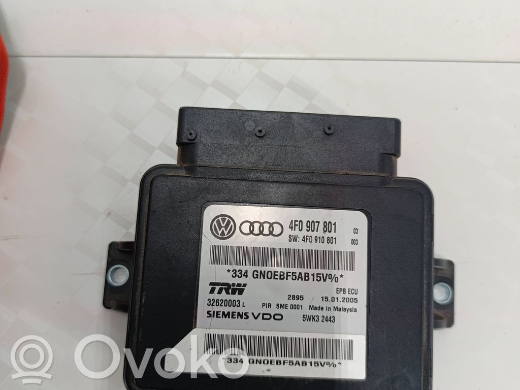Audi A6 S6 C6 4F Modul de control frână de mână 