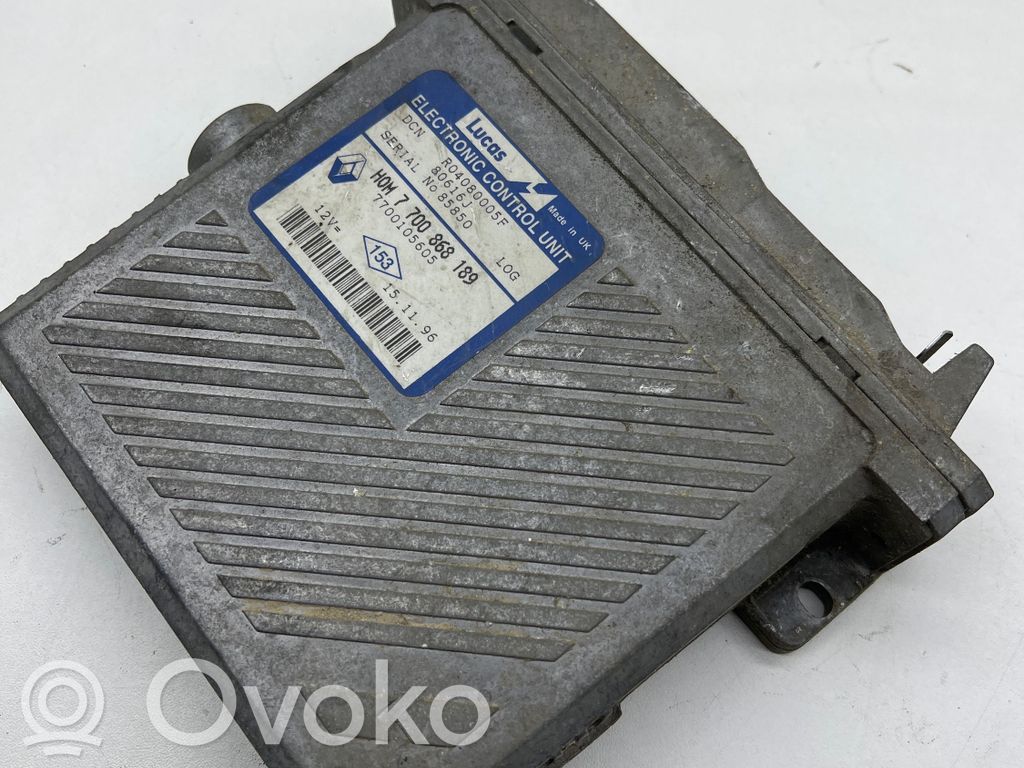 Renault Scenic I Sterownik / Moduł ECU 