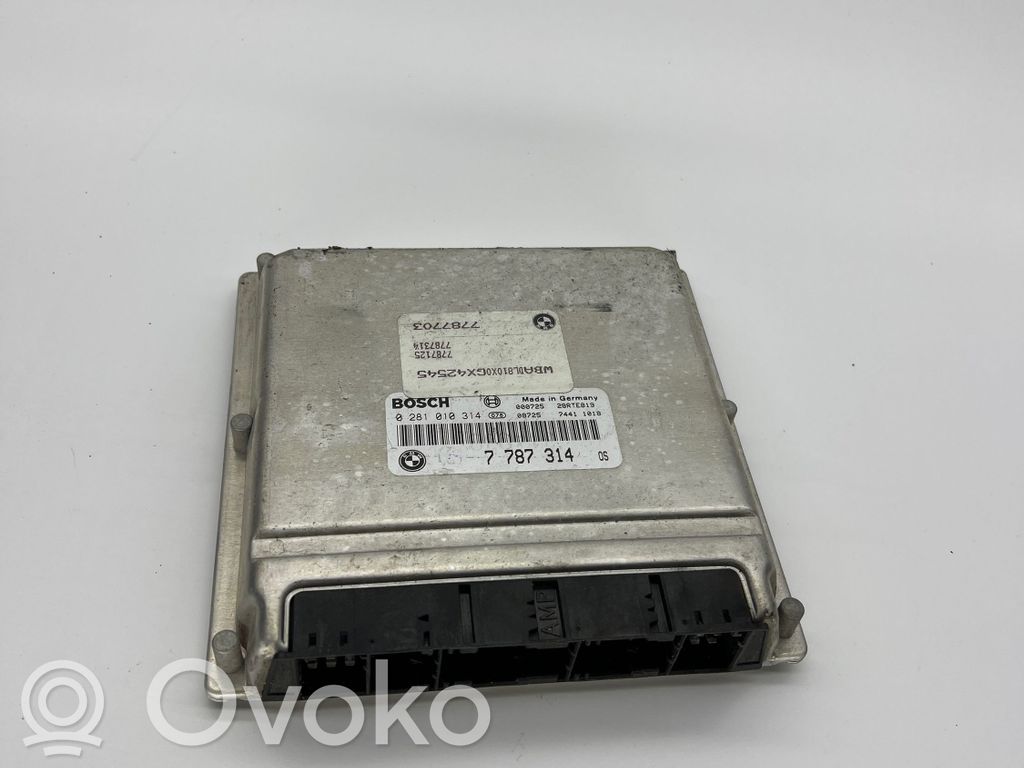 Unidad de control/módulo del motor   0281010314