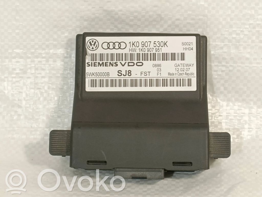 Gateway control module   1K0907530K,5WK50000B,1K0907951,1K0907530F,1K0907530L