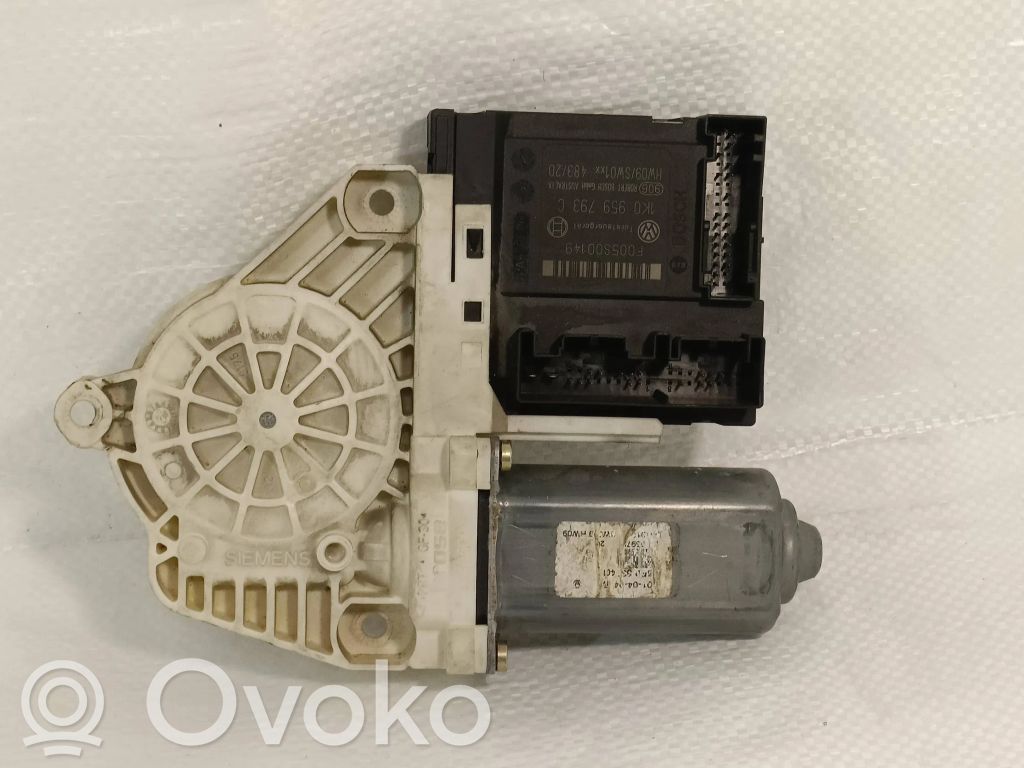 Seat Altea Front door window regulator motor 