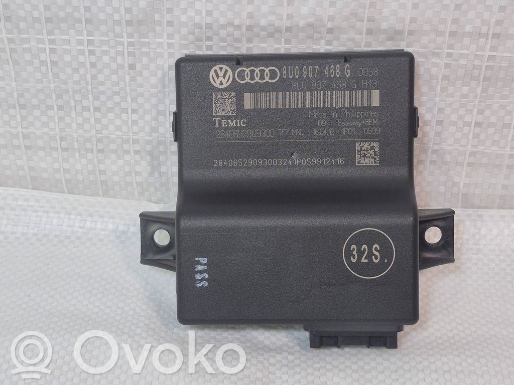 Módulo de control Gateway   8U0907468G,840652909,2840652909300