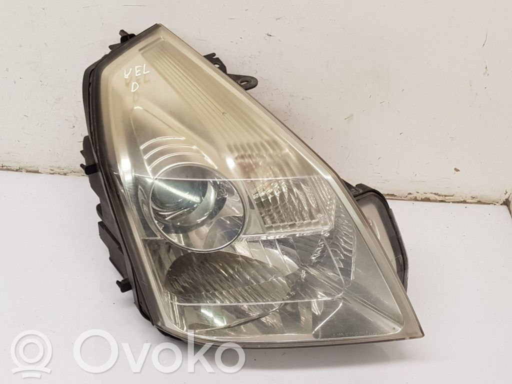 Renault Vel Satis Headlight/headlamp 