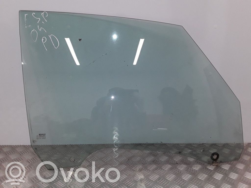 Renault Espace -  Grand espace IV Pagrindinis priekinių durų stiklas (keturdurio) 