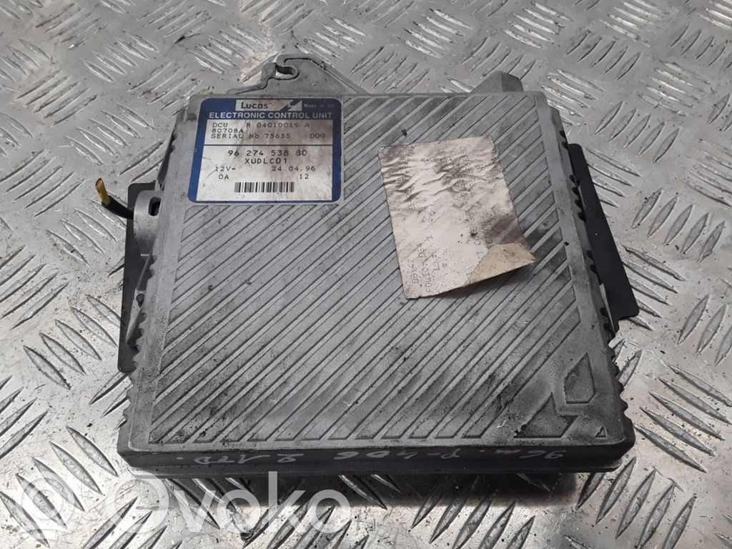 Peugeot 406 Engine control unit/module 